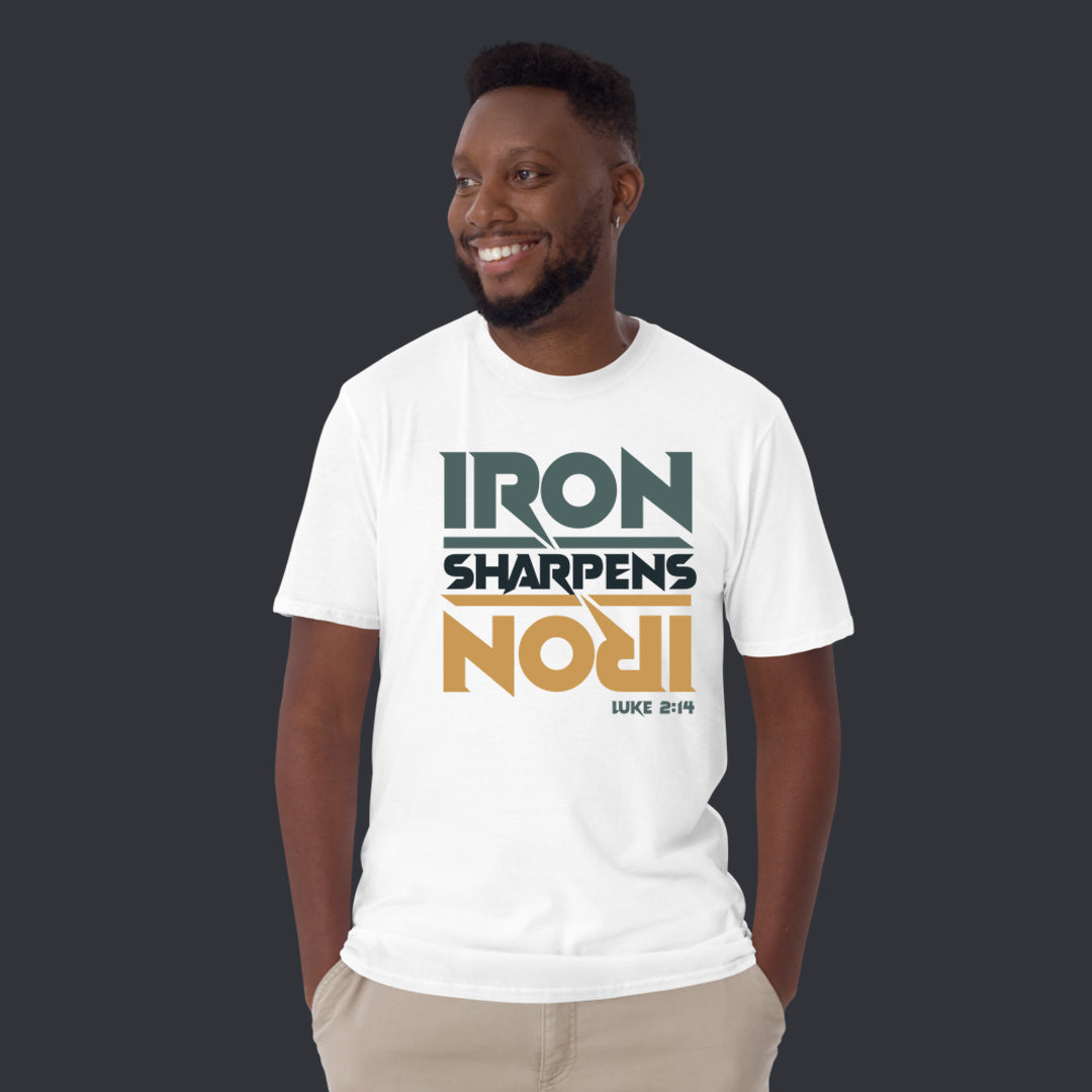 Iron Sharpens Iron-Premium T-Shirt