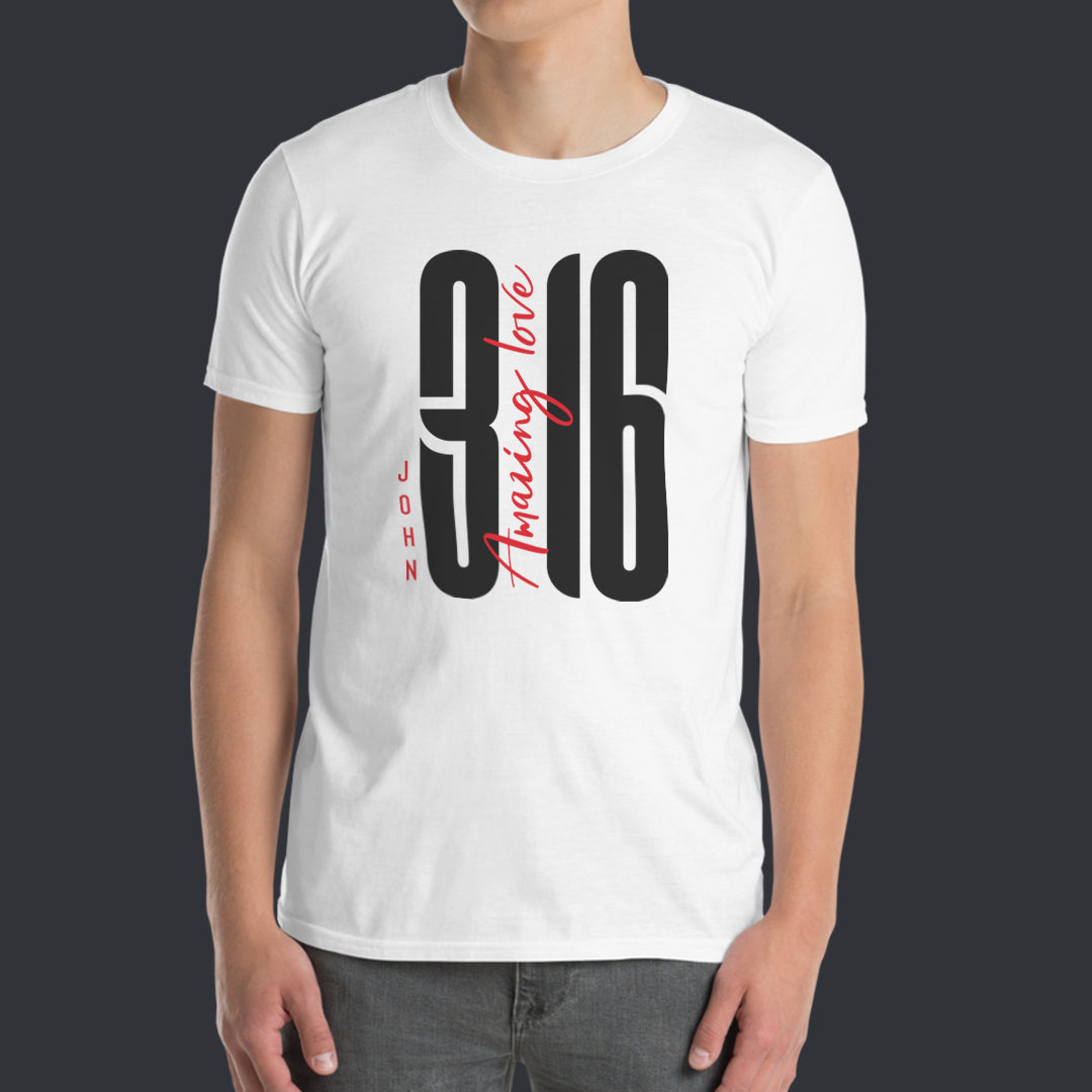 John 3:16-Premium T-Shirt
