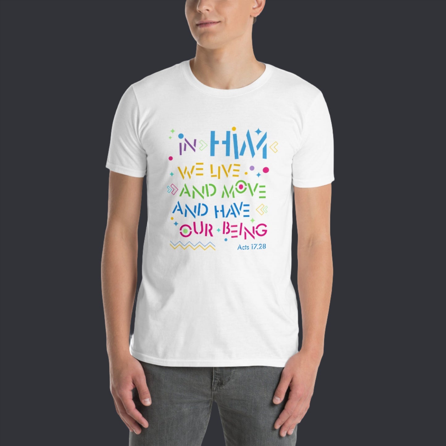 In Him we live-Premium T-Shirt
