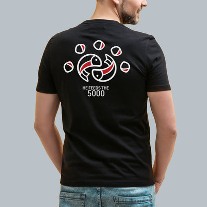 Feeding of 5K Premium T-shirt