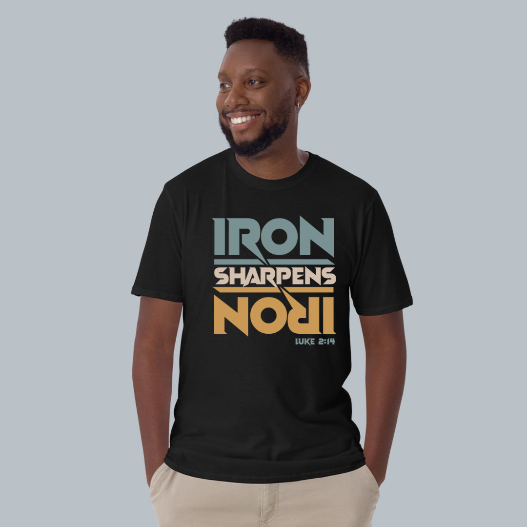 Iron Sharpens Iron-Premium T-Shirt