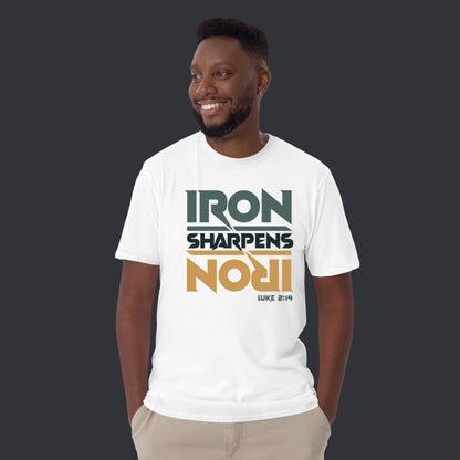 Iron Sharpens Iron-Premium T-Shirt