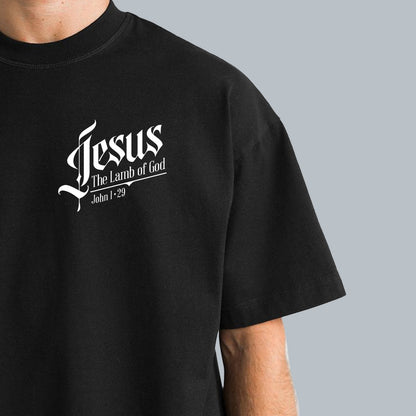 Jesus (Chest) Premium T Shirts