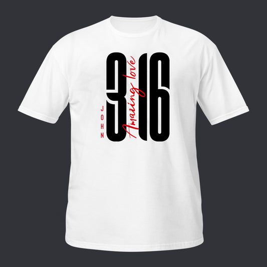 John 3:16-Premium T-Shirt