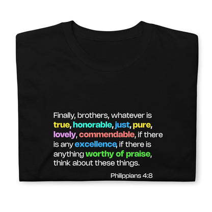 Philippians 4:8-Premium T-Shirt